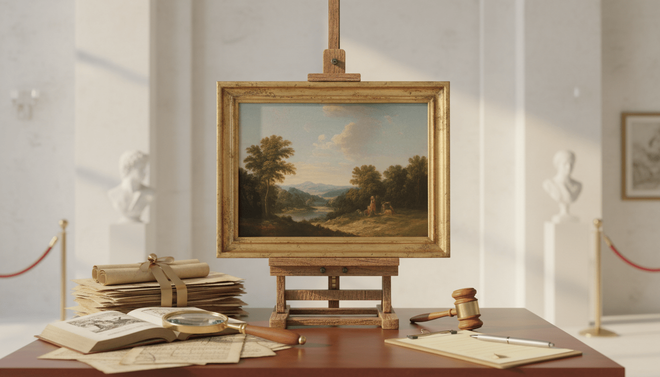 Antique Painting Buyers: From Historical Research To Valuation